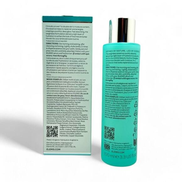 Elemis Pro-Collagen Marine Moisture Essence 100mL/3.3oz Full Size NEW Fast Ship - Picture 2 of 3